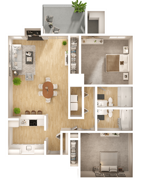B3 Floor Plan